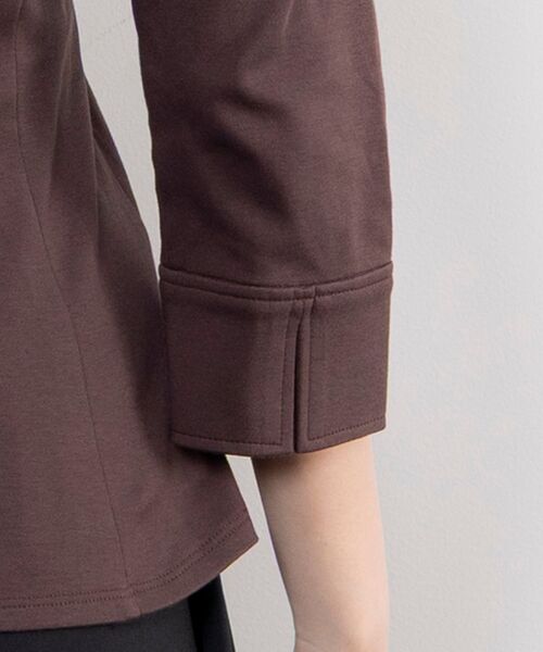 NARACAMICIE / ナラカミーチェ カットソー | 【NARACAMICIE】無地スタンドカットソー | 詳細9