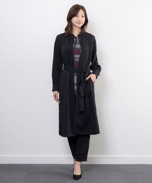 NARACAMICIE / ナラカミーチェ ロング・マキシ丈ワンピース | 【NARACAMICIE】羽織りワンピース | 詳細10