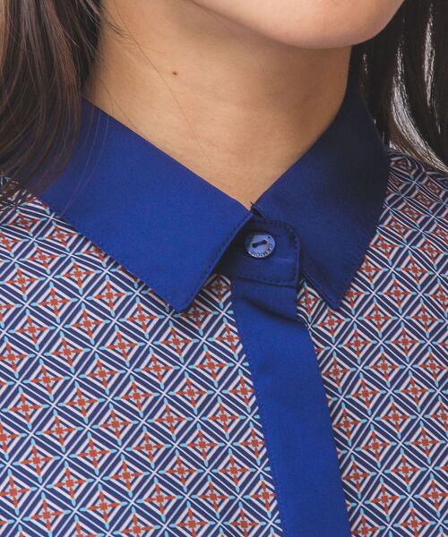 NARACAMICIE / ナラカミーチェ ロング・マキシ丈ワンピース | 【NARACAMICIE】幾何柄ワンピース | 詳細16