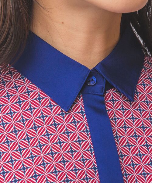 NARACAMICIE / ナラカミーチェ ロング・マキシ丈ワンピース | 【NARACAMICIE】幾何柄ワンピース | 詳細5