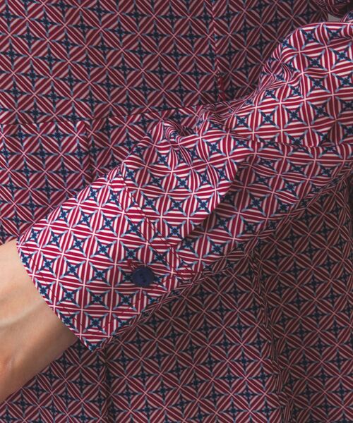 NARACAMICIE / ナラカミーチェ ロング・マキシ丈ワンピース | 【NARACAMICIE】幾何柄ワンピース | 詳細7