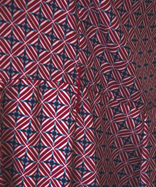 NARACAMICIE / ナラカミーチェ ロング・マキシ丈ワンピース | 【NARACAMICIE】幾何柄ワンピース | 詳細8