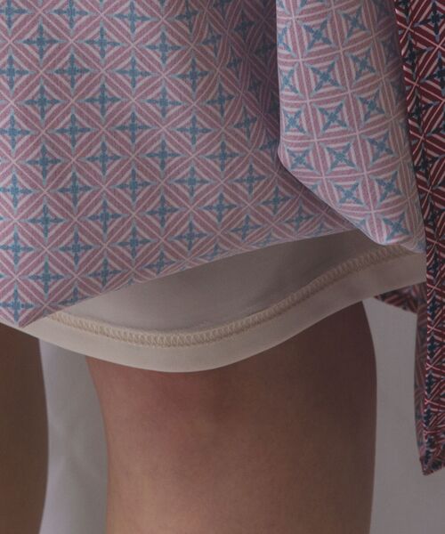 NARACAMICIE / ナラカミーチェ ロング・マキシ丈ワンピース | 【NARACAMICIE】幾何柄ワンピース | 詳細9