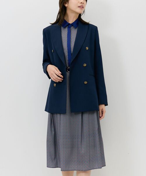 NARACAMICIE / ナラカミーチェ ロング・マキシ丈ワンピース | 【NARACAMICIE】幾何柄ワンピース | 詳細21