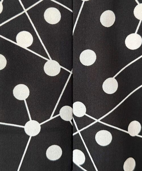 NARACAMICIE / ナラカミーチェ ロング・マキシ丈ワンピース | 【NARACAMICIE】リボン付きラインドットワンピース | 詳細9