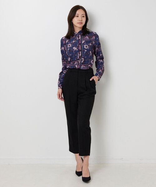 NARACAMICIE / ナラカミーチェ シャツ・ブラウス | 【NARACAMICIE】ステンドグラス長袖オーバーブラウス | 詳細12