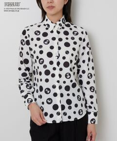 NARACAMICIE / ナラカミーチェ シャツ・ブラウス | 【PEANUTS】ドット柄長袖シャツ