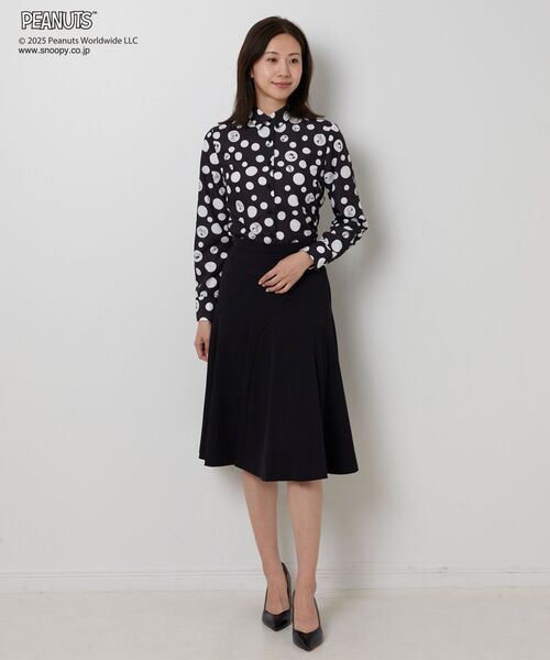 NARACAMICIE / ナラカミーチェ シャツ・ブラウス | 【PEANUTS】ドット柄長袖シャツ | 詳細12