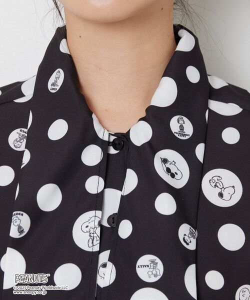 NARACAMICIE / ナラカミーチェ シャツ・ブラウス | 【PEANUTS】ドット柄ボウタイ長袖ブラウス | 詳細6