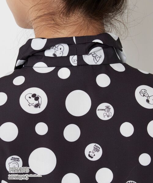 NARACAMICIE / ナラカミーチェ シャツ・ブラウス | 【PEANUTS】ドット柄ボウタイ長袖ブラウス | 詳細7