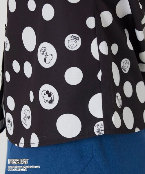 NARACAMICIE / ナラカミーチェ シャツ・ブラウス | 【PEANUTS】ドット柄ボウタイ長袖ブラウス | 詳細9