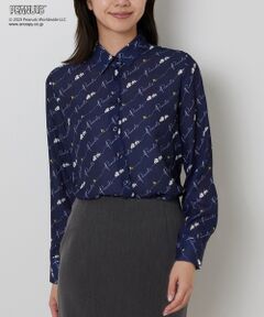 NARACAMICIE / ナラカミーチェ シャツ・ブラウス | 【PEANUTS】ライン柄長袖シャツ