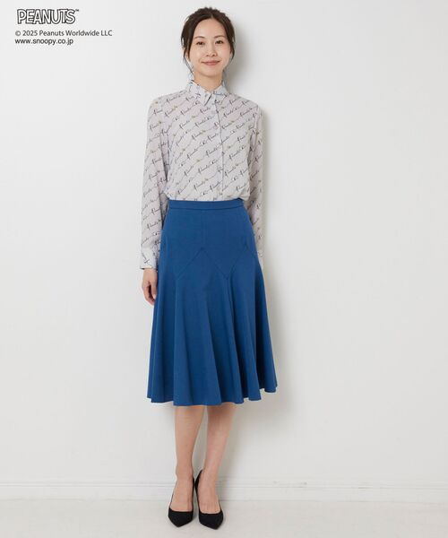 NARACAMICIE / ナラカミーチェ シャツ・ブラウス | 【PEANUTS】ライン柄長袖シャツ | 詳細12