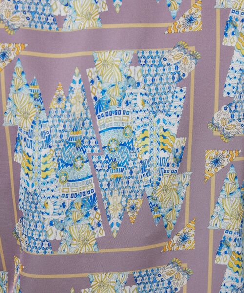 NARACAMICIE / ナラカミーチェ シャツ・ブラウス | 【NARACAMICIE】GENIUS 森柄ボウタイ長袖ブラウス | 詳細10