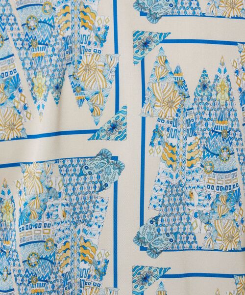 NARACAMICIE / ナラカミーチェ シャツ・ブラウス | 【NARACAMICIE】GENIUS 森柄ボウタイ長袖ブラウス | 詳細21