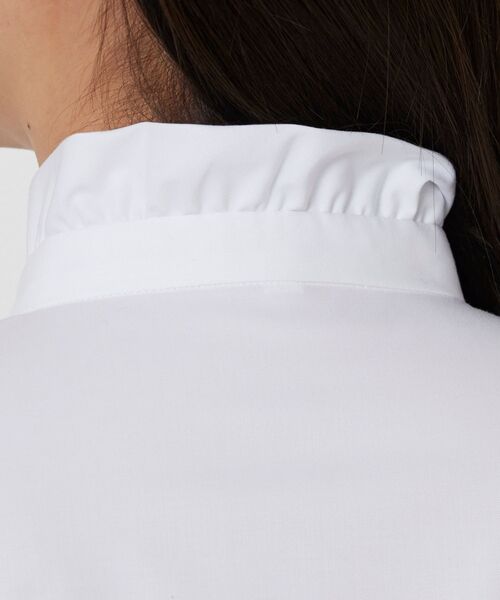 NARACAMICIE / ナラカミーチェ シャツ・ブラウス | 【NARACAMICIE】衿フロントレース長袖ブラウス | 詳細5