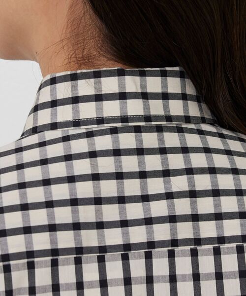 NARACAMICIE / ナラカミーチェ シャツ・ブラウス | 【NARACAMICIE】チェックフリル長袖シャツ | 詳細5