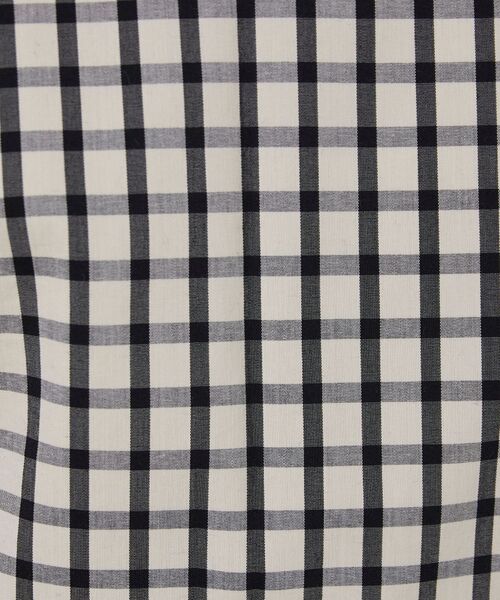 NARACAMICIE / ナラカミーチェ シャツ・ブラウス | 【NARACAMICIE】チェックスタンドカラー長袖シャツ | 詳細9