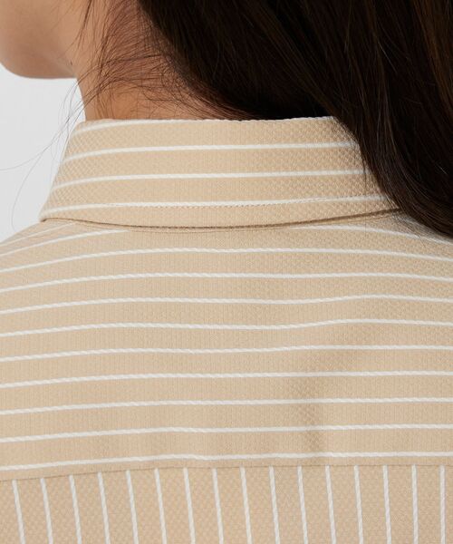 NARACAMICIE / ナラカミーチェ シャツ・ブラウス | 【NARACAMICIE】ストレッチストライプ長袖シャツ | 詳細6