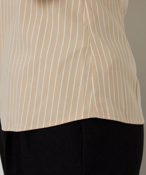 NARACAMICIE / ナラカミーチェ シャツ・ブラウス | 【NARACAMICIE】ストレッチストライプ長袖シャツ | 詳細8