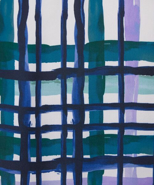 NARACAMICIE / ナラカミーチェ シャツ・ブラウス | 【NARACAMICIE】【セットアップ対応】ビッグチェック柄サテンボウタイ長袖ブラウス | 詳細11