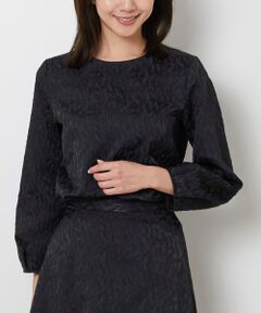 NARACAMICIE / ナラカミーチェ シャツ・ブラウス | 【NARACAMICIE】ジャガード長袖プルオーバー