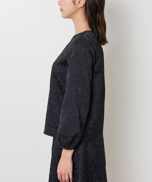 NARACAMICIE / ナラカミーチェ シャツ・ブラウス | 【NARACAMICIE】ジャガード長袖プルオーバー | 詳細2