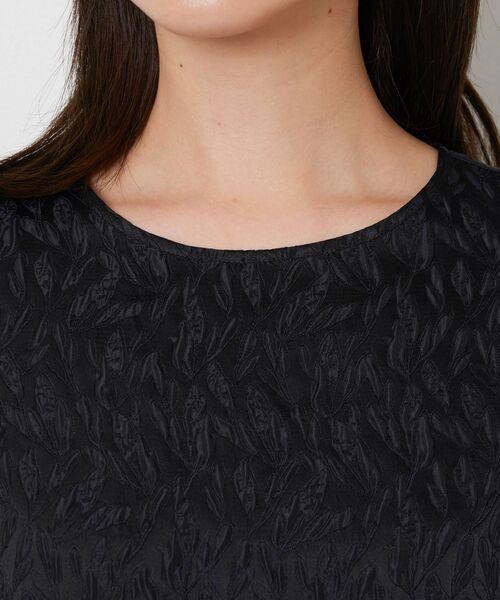 NARACAMICIE / ナラカミーチェ シャツ・ブラウス | 【NARACAMICIE】ジャガード長袖プルオーバー | 詳細4