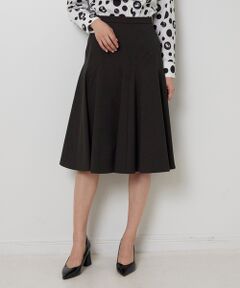 NARACAMICIE / ナラカミーチェ ミニ・ひざ丈スカート | 【NARACAMICIE】切替パネルフレアスカート