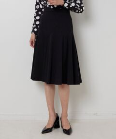 NARACAMICIE / ナラカミーチェ ミニ・ひざ丈スカート | 【NARACAMICIE】切替パネルフレアスカート