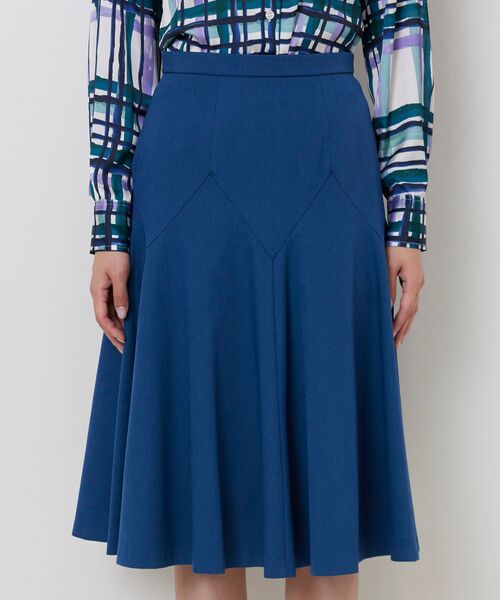 NARACAMICIE / ナラカミーチェ ミニ・ひざ丈スカート | 【NARACAMICIE】切替パネルフレアスカート | 詳細4
