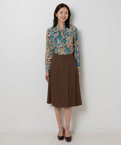 NARACAMICIE / ナラカミーチェ ミニ・ひざ丈スカート | 【NARACAMICIE】ヘリンボンスカート | 詳細10