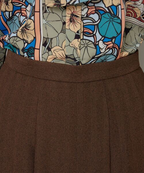 NARACAMICIE / ナラカミーチェ ミニ・ひざ丈スカート | 【NARACAMICIE】ヘリンボンスカート | 詳細7