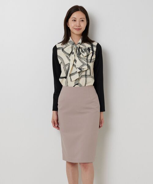 NARACAMICIE / ナラカミーチェ ミニ・ひざ丈スカート | 【NARACAMICIE】【セットアップ対応】タイトスカート | 詳細10