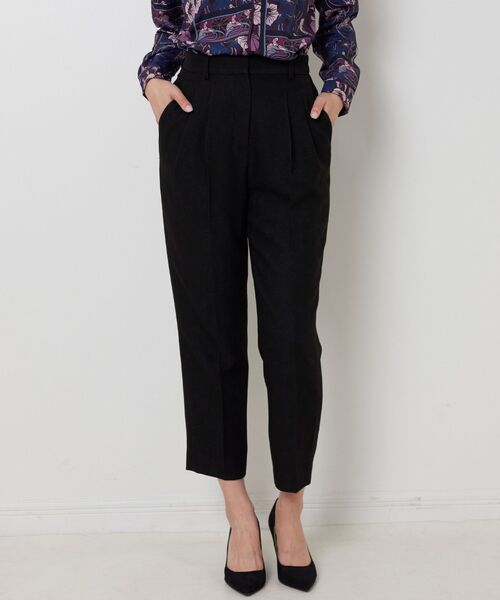 NARACAMICIE / ナラカミーチェ その他パンツ | 【NARACAMICIE】ヘリンボンタックパンツ | 詳細1