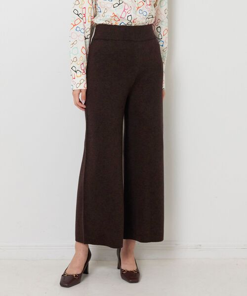 NARACAMICIE / ナラカミーチェ その他パンツ | 【NARACAMICIE】【セットアップ対応】ニットパンツ | 詳細2