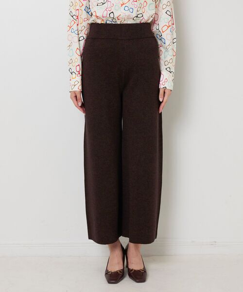 NARACAMICIE / ナラカミーチェ その他パンツ | 【NARACAMICIE】【セットアップ対応】ニットパンツ | 詳細9