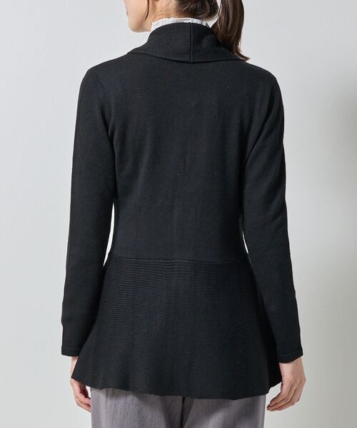 NARACAMICIE / ナラカミーチェ ニット・セーター | 【NARACAMICIE】ペプラムカーディガン | 詳細3