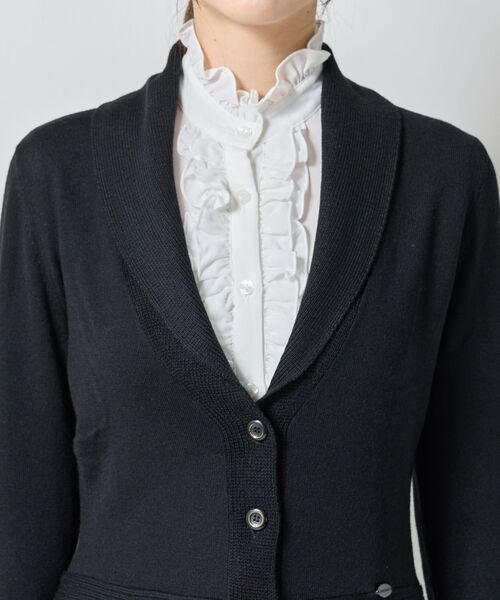 NARACAMICIE / ナラカミーチェ ニット・セーター | 【NARACAMICIE】ペプラムカーディガン | 詳細4