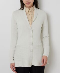 NARACAMICIE / ナラカミーチェ ニット・セーター | 【NARACAMICIE】ラメペプラムカーディガン