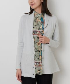 NARACAMICIE / ナラカミーチェ ニット・セーター | 【NARACAMICIE】ラメペプラムカーディガン