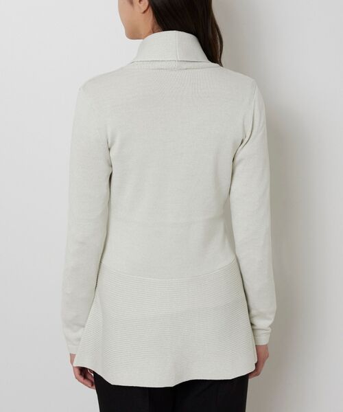 NARACAMICIE / ナラカミーチェ ニット・セーター | 【NARACAMICIE】ラメペプラムカーディガン | 詳細3