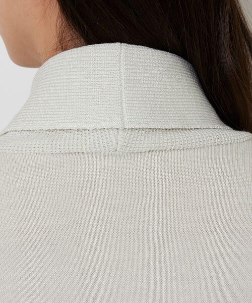 NARACAMICIE / ナラカミーチェ ニット・セーター | 【NARACAMICIE】ラメペプラムカーディガン | 詳細5