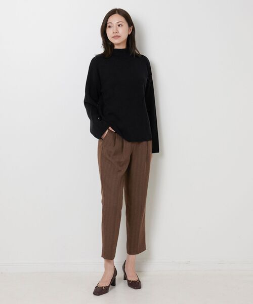 NARACAMICIE / ナラカミーチェ ニット・セーター | 【NARACAMICIE】ボトルネックニットプルオーバー | 詳細5