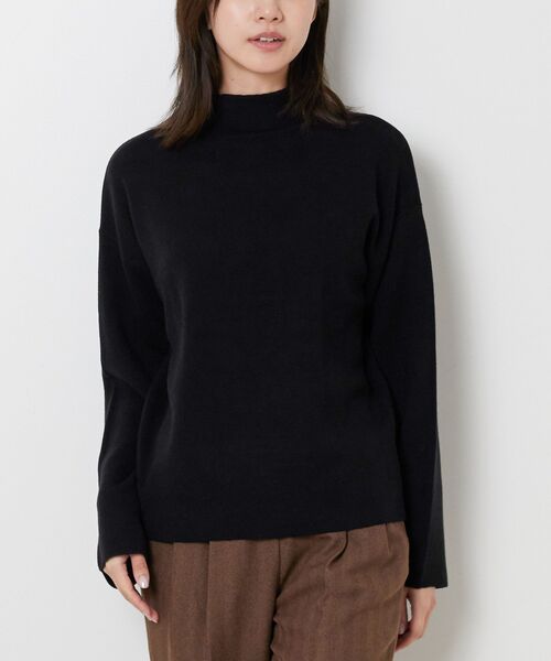 NARACAMICIE / ナラカミーチェ ニット・セーター | 【NARACAMICIE】ボトルネックニットプルオーバー | 詳細7