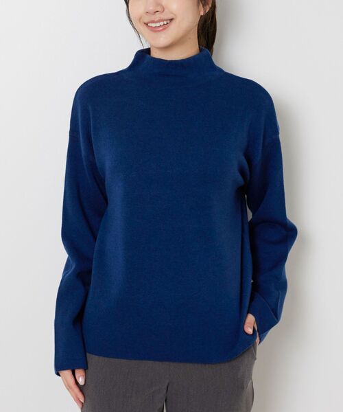 NARACAMICIE / ナラカミーチェ ニット・セーター | 【NARACAMICIE】ボトルネックニットプルオーバー | 詳細8