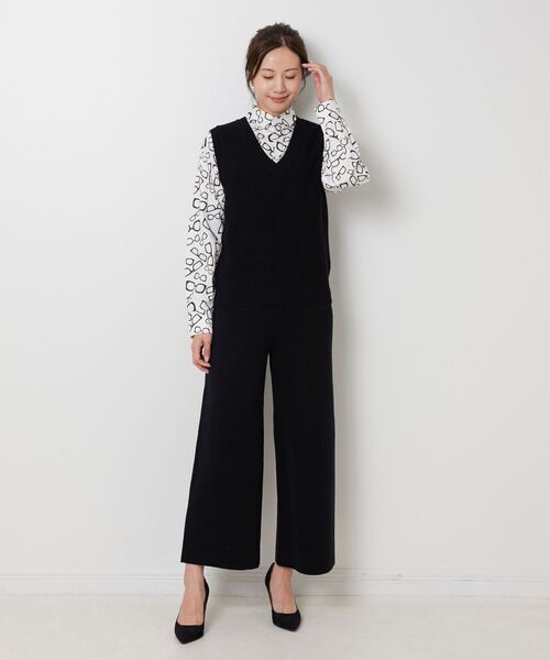 NARACAMICIE / ナラカミーチェ ニット・セーター | 【NARACAMICIE】【セットアップ対応】鹿の子ニットベスト | 詳細12