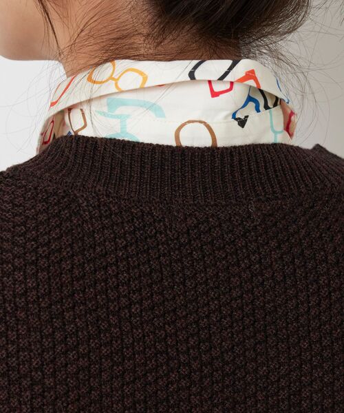NARACAMICIE / ナラカミーチェ ニット・セーター | 【NARACAMICIE】【セットアップ対応】鹿の子ニットベスト | 詳細8