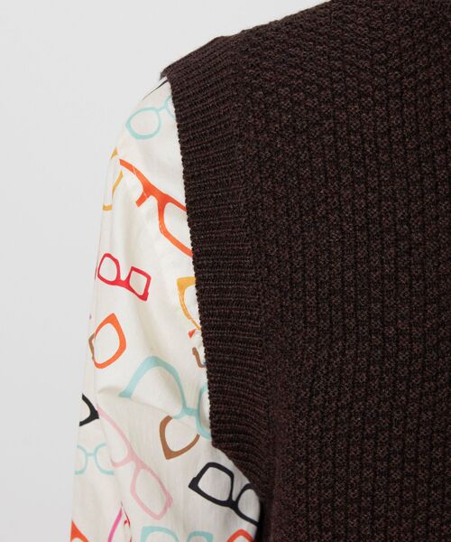 NARACAMICIE / ナラカミーチェ ニット・セーター | 【NARACAMICIE】【セットアップ対応】鹿の子ニットベスト | 詳細9