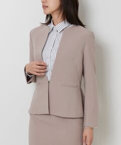 NARACAMICIE / ナラカミーチェ テーラードジャケット | 【NARACAMICIE】【セットアップ対応】ノーカラージャケット